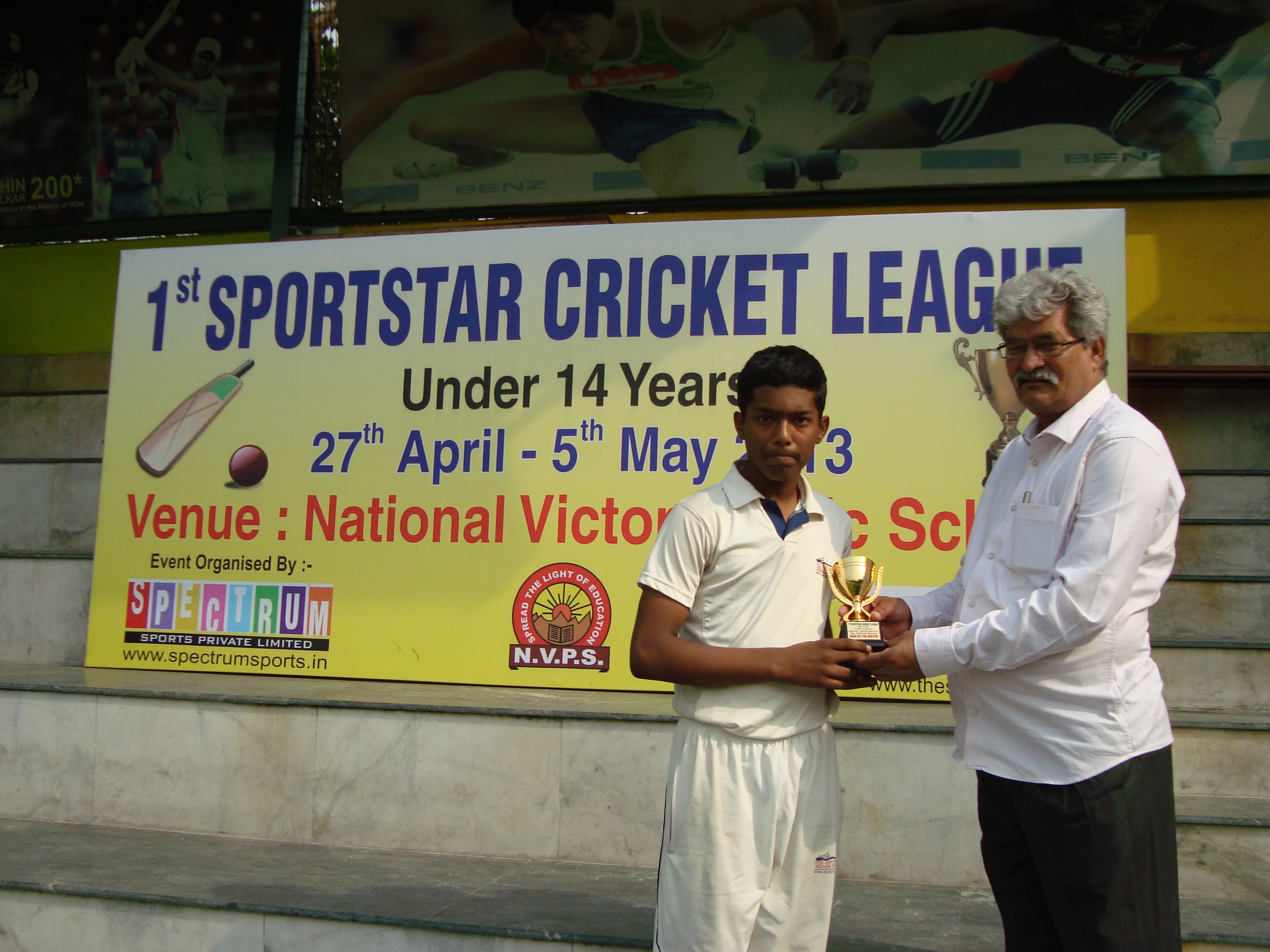 Man of the Match 5 (Avinash of Sportstar Club)