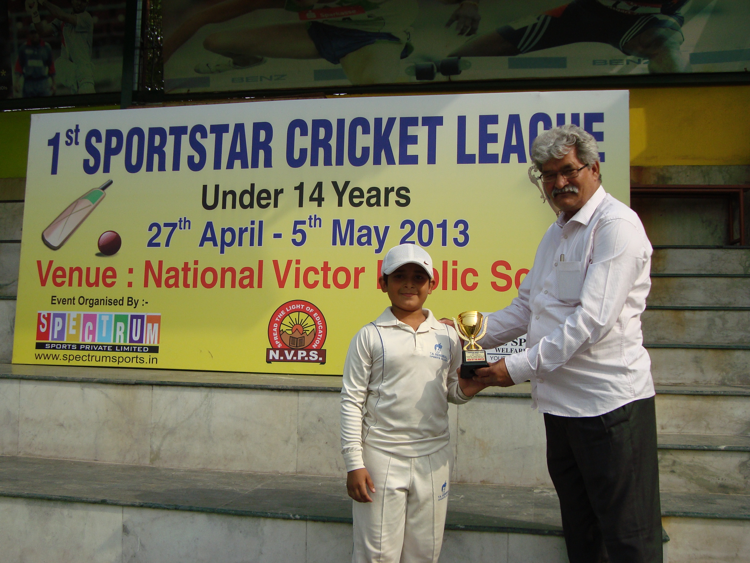 Man of the Match 4 (Aradhya of Uttaranchal Boys)